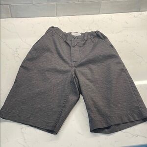 Old Navy Gray Flat Front Shorts Casual Style
